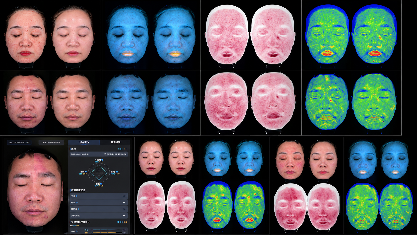 Clinical study results visualization